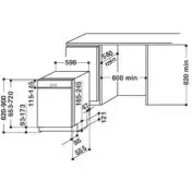 Indesit DPG 16B1 A NX EU A scomparsa parziale 13 coperti