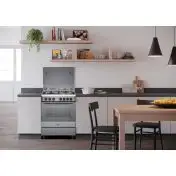 Hotpoint H6TMH2AF (X) IT cucina Piano cottura Gas Acciaio inossidabile A