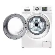 Samsung WD906P4SAWQ/ET lavasciuga Libera installazione Caricamento frontale Grigio, Bianco