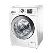 Samsung WD906P4SAWQ/ET lavasciuga Libera installazione Caricamento frontale Grigio, Bianco