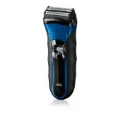 Braun Series 3 340s-4 Rasoio Trimmer Nero, Blu