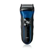 Braun Series 3 340s-4 Rasoio Trimmer Nero, Blu