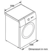 Bosch Serie 4 WAK24268IT lavatrice Caricamento frontale 8 kg 1200 Giri/min Bianco
