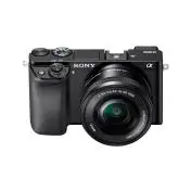 Sony Alpha 6000L, fotocamera mirrorless con obiettivo 16-50 mm, attacco E, sensore APS-C, 24.3 MP