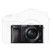 Sony Alpha 6000L, fotocamera mirrorless con obiettivo 16-50 mm, attacco E, sensore APS-C, 24.3 MP