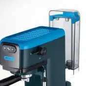 Ariete 1399 Sky Blue Macchina da caffè espresso, Per polvere e cialde ESE, 1300 W, Capacità 1,1L, 15 bar di pressione, Filtro 1, 2 tazze e cialda ESE, Cappuccino, Blu
