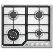 Lofra HDS690 Piano Cottura Stainless steel Da incasso Gas 4 Fornello(i)