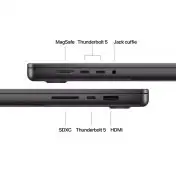 Apple MacBook Pro 16": Chip M4 Pro con cpu 14 core e gpu 20 core, 512GB SSD - Nero siderale