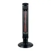 DCG Stufa Elettrica Al Carbonio SA9815 Nero