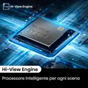 Hisense 65U69NQ Televisione Smart TV 65 Pollici Mini Led 4K Ultra Hd Wi-fi