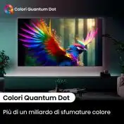 Hisense 65U69NQ Televisione Smart TV 65 Pollici Mini Led 4K Ultra Hd Wi-fi