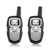 Brondi FX Compact Sport S ricetrasmittente 8 canali 446 - 446.1 MHz Nero, Acciaio inossidabile