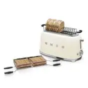 Smeg TSF02CREU tostapane 4 fetta/e 1500 W Crema