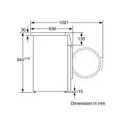 Bosch Maxx WTW86218II asciugatrice Libera installazione Caricamento frontale 8 kg A++ Bianco