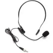 GBC 61.3300.90 microfono Nero Microfono da intervista