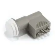 TELE System TS400F convertitori abbassatore di frequenza Low Noise Block (LNB) 10,7 - 12,75 GHz Grigio, Bianco