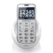 Brondi AMICO CI SENTO 5,84 cm (2.3") Bianco Telefono per anziani