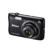 Nikon COOLPIX S3700 1/2.3" Fotocamera compatta 20,1 MP CCD 5152 x 3864 Pixel Nero