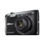 Nikon COOLPIX S3700 1/2.3" Fotocamera compatta 20,1 MP CCD 5152 x 3864 Pixel Nero
