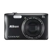 Nikon COOLPIX S3700 1/2.3" Fotocamera compatta 20,1 MP CCD 5152 x 3864 Pixel Nero