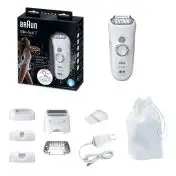 Braun Silk-épil 7 7-561 40 pinzette Bianco