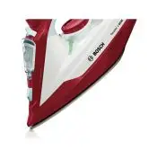 Bosch TDA3024010 ferro da stiro Ferro a vapore Piastra Ceranium Glissée 2400 W Rosso, Bianco