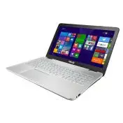 ASUS N551JX-CN043H Computer portatile 39,6 cm (15.6") Full HD Intel® Core™ i7 di quarta generazione 8 GB DDR3-SDRAM 1000 GB HDD NVIDIA® GeForce® GTX 950M Wi-Fi 4 (802.11n) Windows 8.1 Grigio
