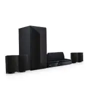 LG LHB625 sistema home cinema 5.1 canali 1000 W Compatibilità 3D Nero