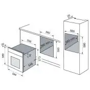 Electrolux ROB6440 AOX Forno a Incasso Combinato a Vapore CombiSteam