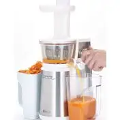 Ariete 177 Estrattore di succo 400 W Acciaio inossidabile, Bianco