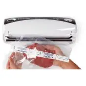 Magic Vac Elite 300 plus macchina per sottovuoto 780 mbar Nero, Bianco