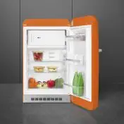 Smeg FAB10ROR6 frigorifero con congelatore Arancione