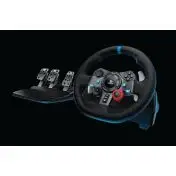 Logitech G G29 Driving Force Nero USB 2.0 Sterzo + Pedali Analogico Playstation 3, PlayStation 4