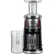 KitchenAid 5KVJ0111 Estrattore di succo 250 W Nero, Trasparente
