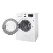 LG FH4A8FDH2N lavasciuga Libera installazione Caricamento frontale Nero, Bianco