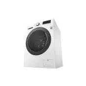 LG FH4A8FDH2N lavasciuga Libera installazione Caricamento frontale Nero, Bianco