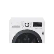 LG FH4A8FDH2N lavasciuga Libera installazione Caricamento frontale Nero, Bianco