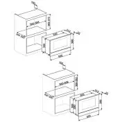Smeg MP422X Forno a Microonde A Incasso 22 L 850 W Acciaio inossidabile