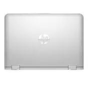 HP Pavilion x360 11-k100nl Computer portatile 29,5 cm (11.6") Touch screen Intel® Pentium® 4 GB DDR3L-SDRAM 500 GB HDD Wi-Fi 5 (802.11ac) Windows 10 Home Grigio, Argento