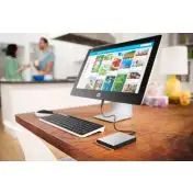 HP Pavilion 23-q102nl 58,4 cm (23") 1920 x 1080 Pixel Intel® Core™ i3 di quarta generazione 4 GB DDR3L-SDRAM 500 GB HDD PC All-in-one Windows 10 Home Wi-Fi 5 (802.11ac) Nero, Bianco