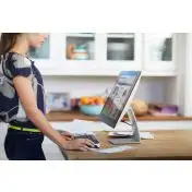 HP Pavilion 23-q102nl 58,4 cm (23") 1920 x 1080 Pixel Intel® Core™ i3 di quarta generazione 4 GB DDR3L-SDRAM 500 GB HDD PC All-in-one Windows 10 Home Wi-Fi 5 (802.11ac) Nero, Bianco