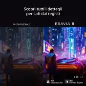 Sony K65XR83AEP Televisione Smart TV 65 Pollici Oled 4K Bravia Nero