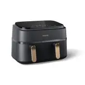 Philips 3000 series Airfryer doppio cestello, friggitrice ad aria da 9.0L, 12 metodi di cottura, App per ricette NA352/00