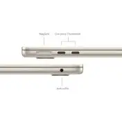 Apple MacBook Air 13": Chip M3 con CPU 8-core e GPU 10-core, 512GB SSD - Galassia