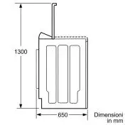 Bosch WOT24427IT lavatrice Caricamento dall'alto 7 kg 1200 Giri/min Bianco