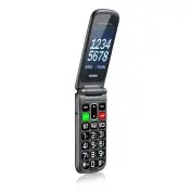 Brondi AMICO FLIP PLUS 6,1 cm (2.4") 82 g Nero Telefono cellulare basico