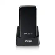 Brondi AMICO FLIP PLUS 6,1 cm (2.4") 82 g Nero Telefono cellulare basico