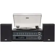 TEAC MC-D800-B Giradischi con trasmissione a cinghia Nero