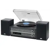 TEAC MC-D800-B Giradischi con trasmissione a cinghia Nero