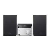 Sony CMT-SBT20B 12 W Nero, Argento